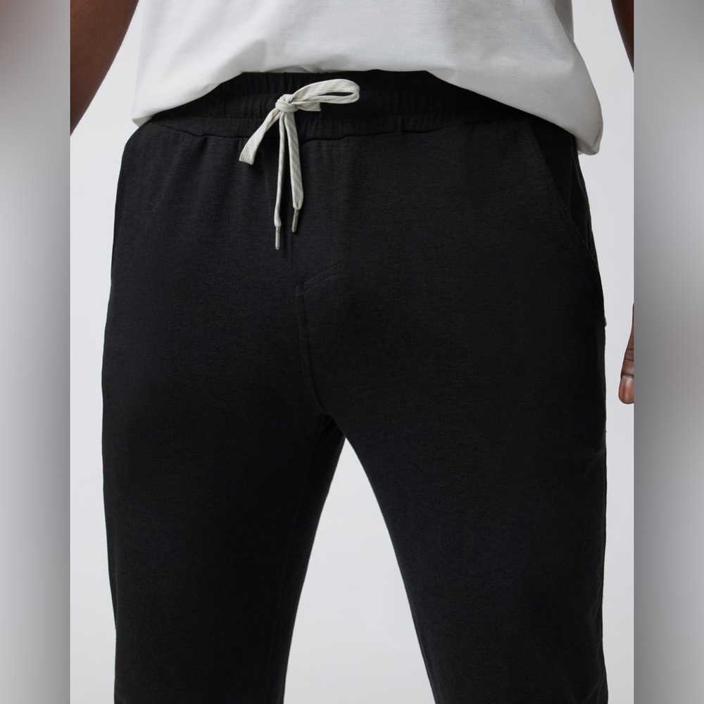 Vuori Ponto Performance Pants Large Black Heather Style V418 L - Picture 7 of 9
